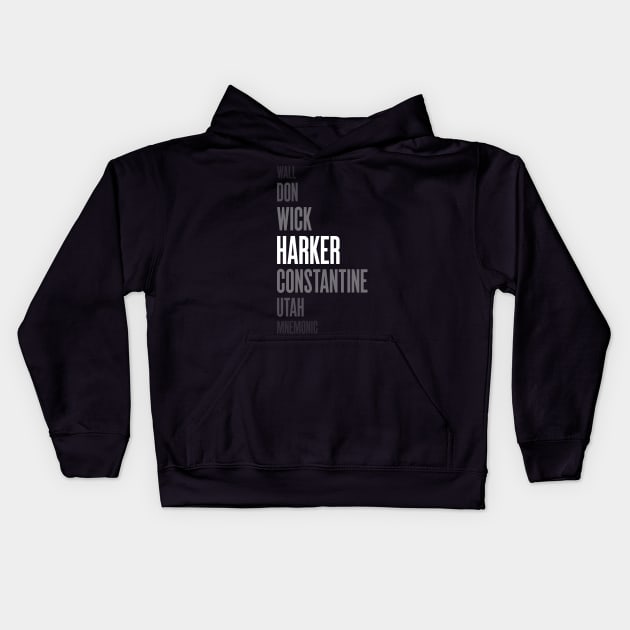 Harker is My Favorite John Kids Hoodie by 12&24